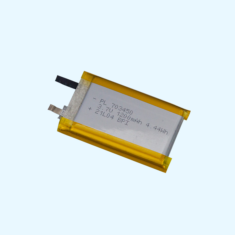 PL703450暖手寶電池 智能燈具設備 定位器電池聚合物鋰電池1200mAh 3.7V