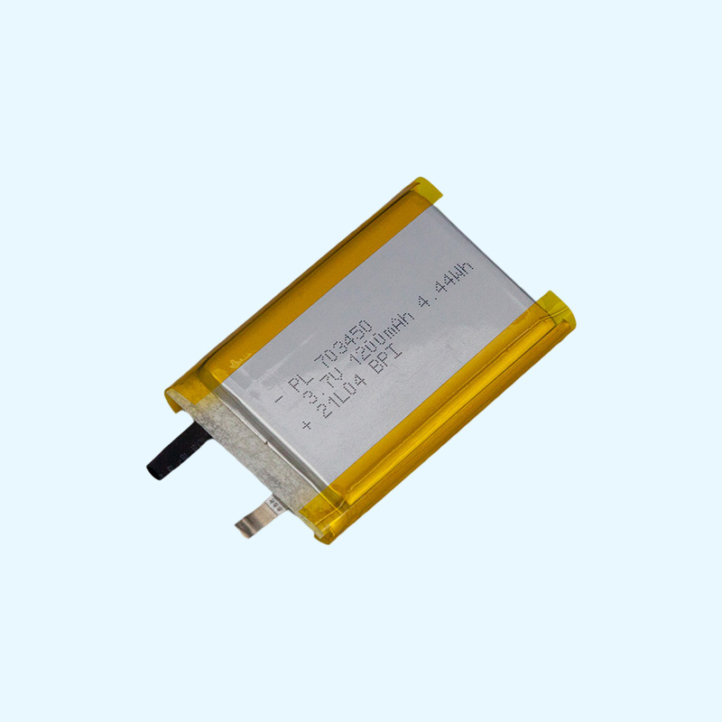 PL703450暖手寶電池 智能燈具設備 定位器電池聚合物鋰電池1200mAh 3.7V