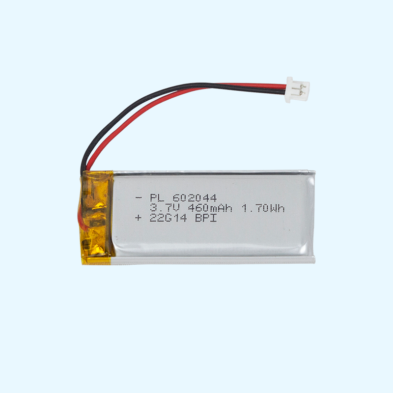 PL602044 470mah 3.7V可充電鋰電池 行車記錄儀監(jiān)控?cái)z像頭鋰電池