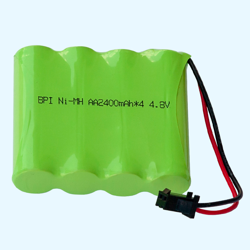 鎳氫電池5號4.8V 49AA2400mAh*4，遙控玩具攀爬車玩具車充電電池組,安全,循環(huán)壽命長,低內阻