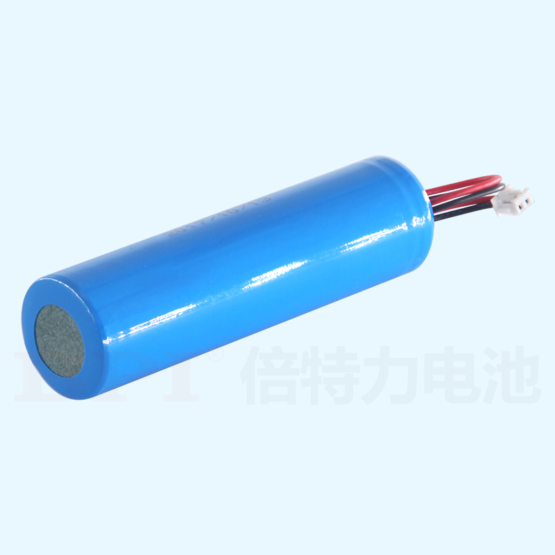 吸奶器鋰電池3.7V 2200mAh圓柱鋰離子電池，應(yīng)用于小風扇、看戲機、自行車